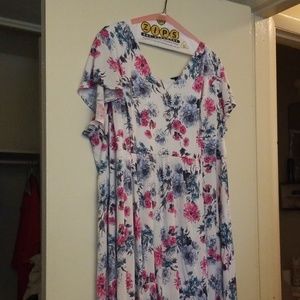 Flower Maxi Dress